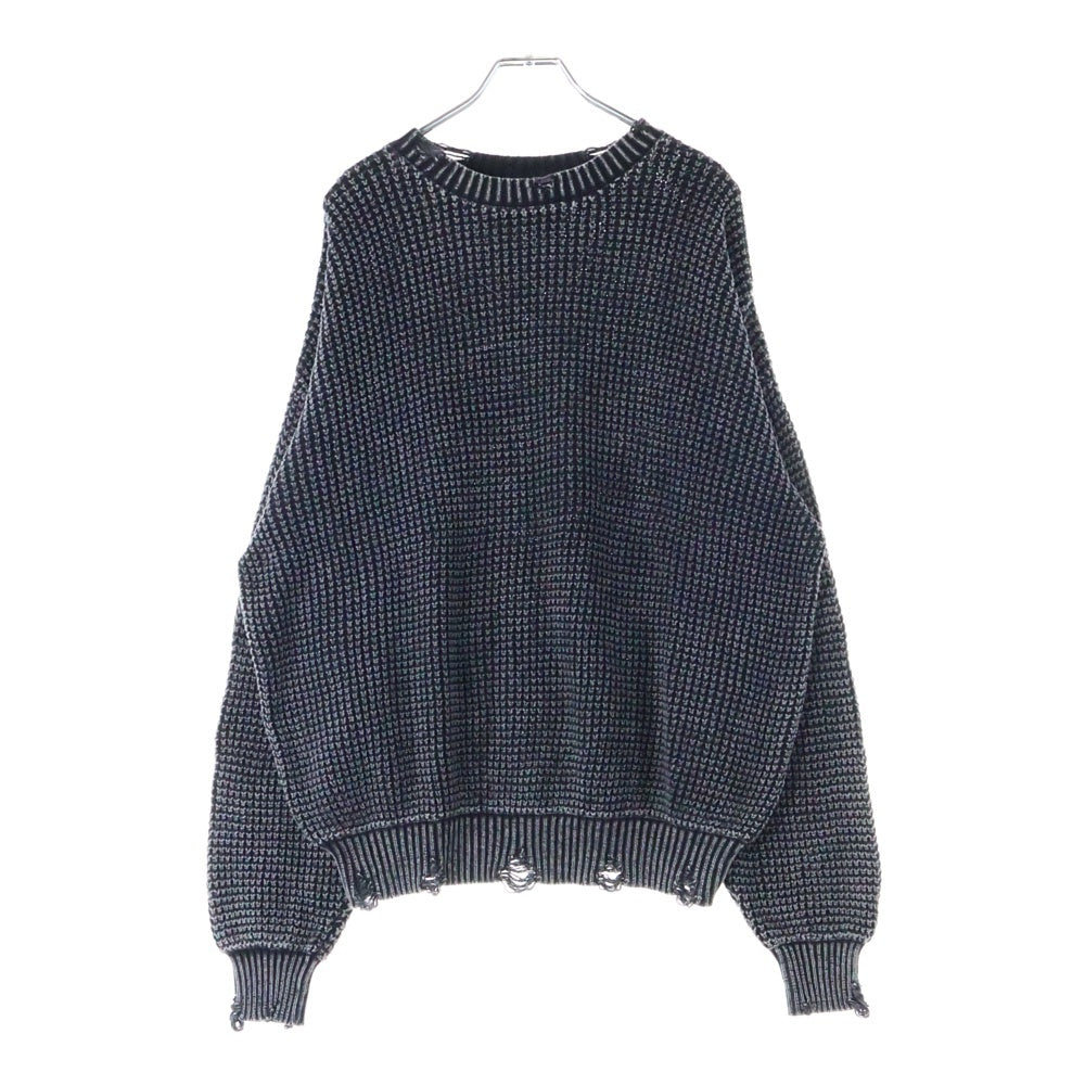 Danke Schon(ダンケシェーン) CREWNECK プルオーバースニット UNS25131-OT ブラック