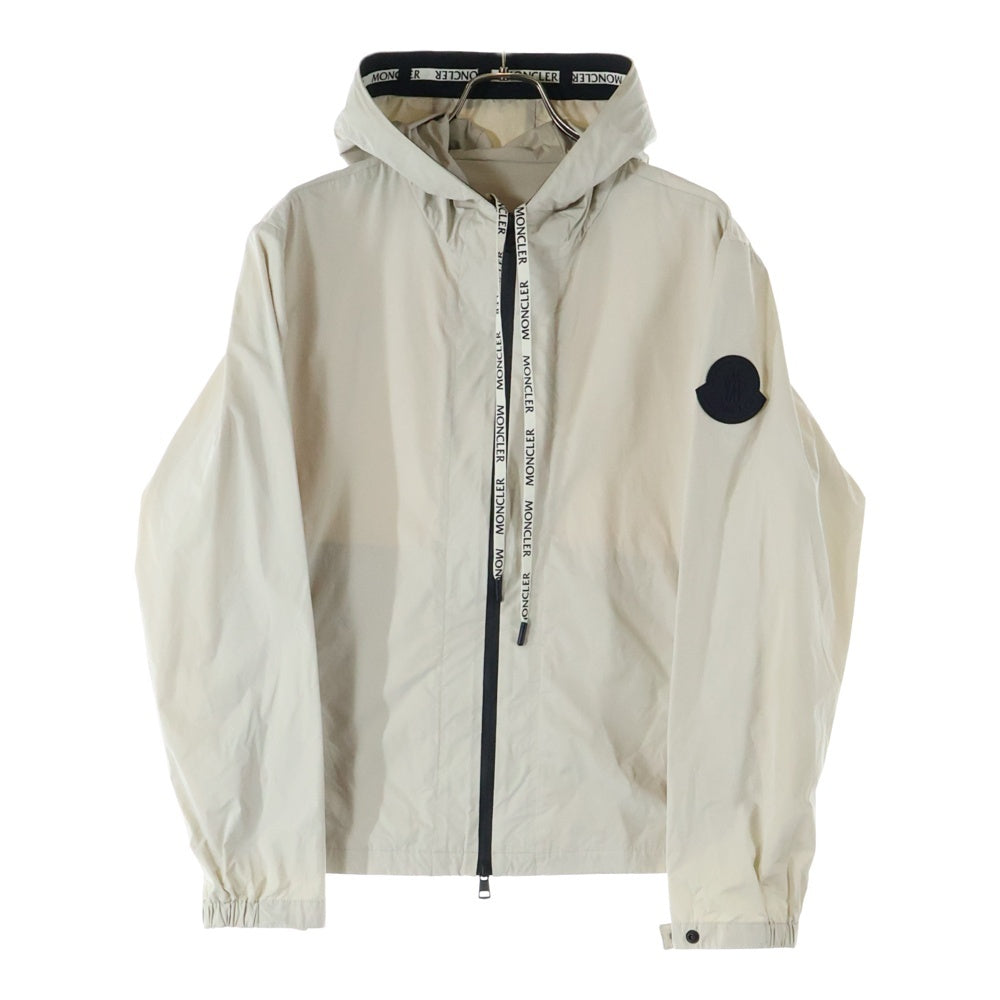 MONCLER(モンクレール) CARLES GIUBBOTTO ジップアップ ナイロン ジャケット フーディー パーカー ベージュ H10911A00161 54A91