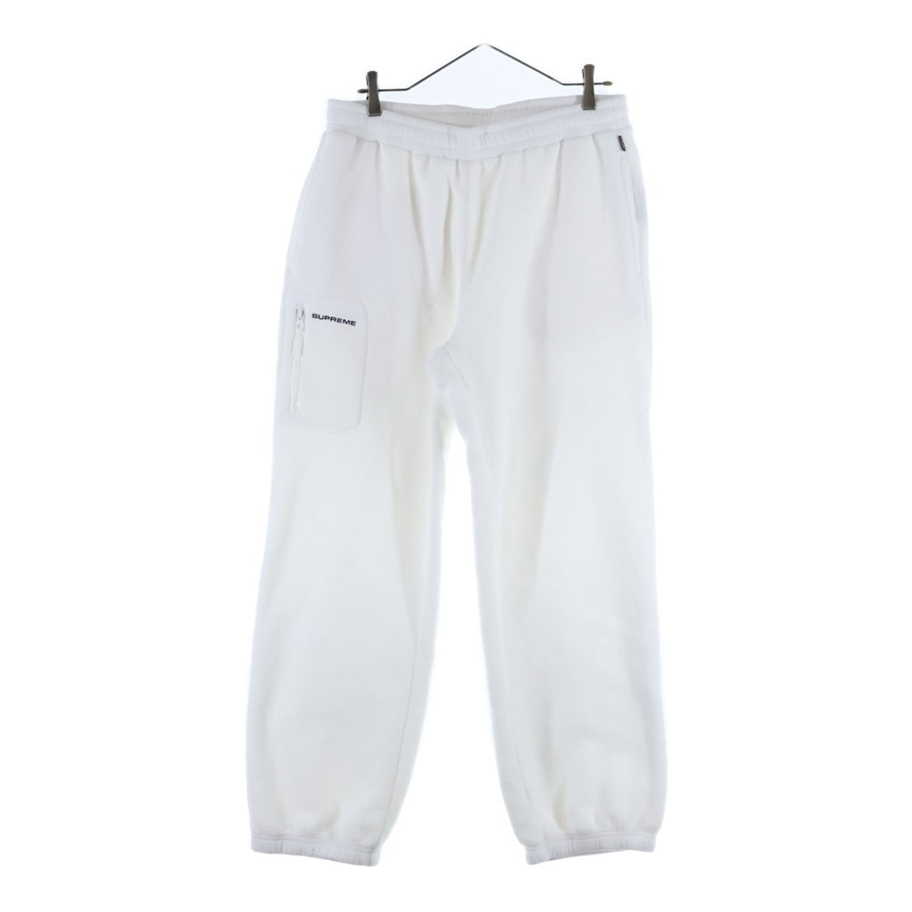 SUPREME(シュプリーム) 19AW Polartec Pants ポーラーテックパンツ フリース ホワイト