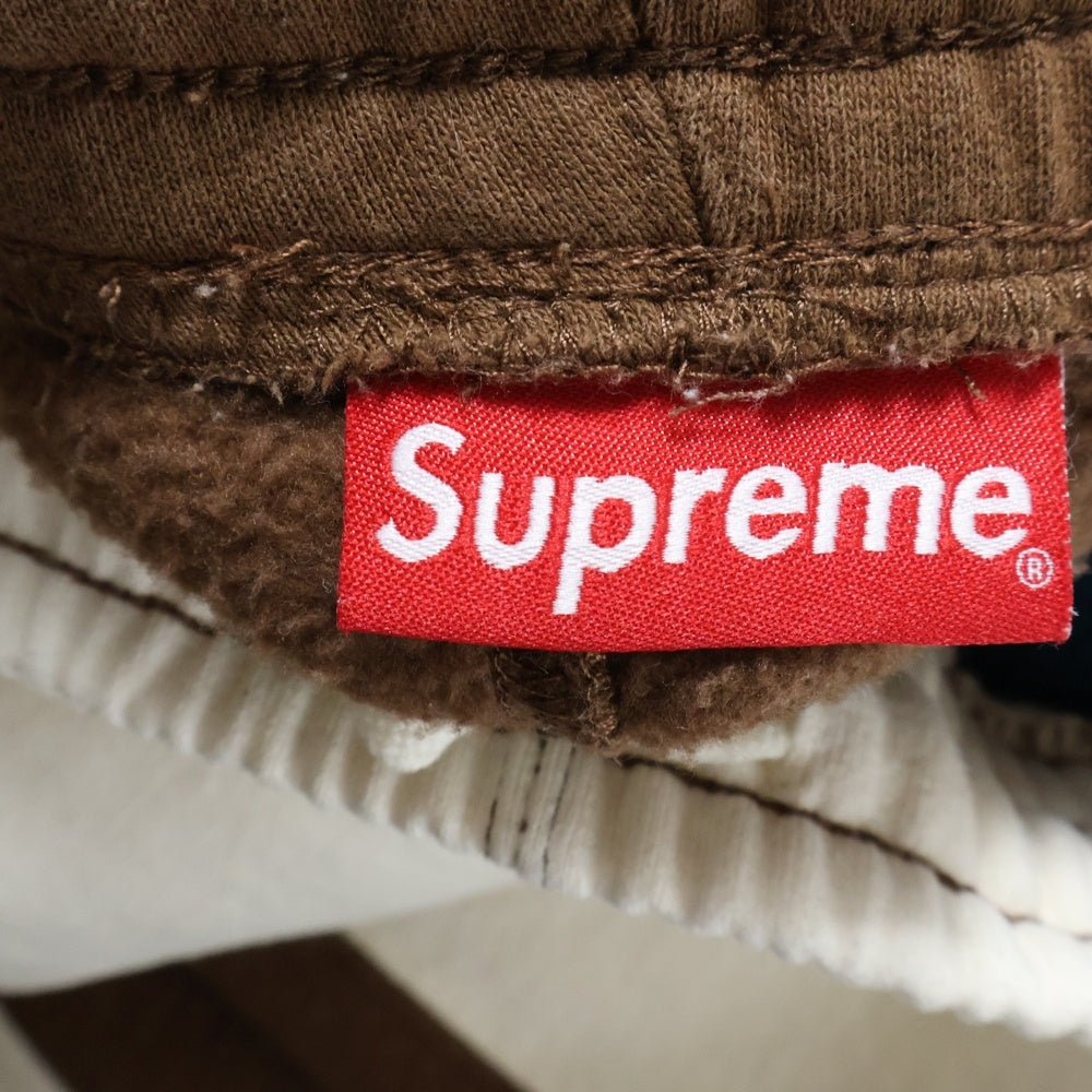 SUPREME(シュプリーム) 23AW Falcon Sweatpant ファルコンスウェットパンツ クリーム/ブラウン