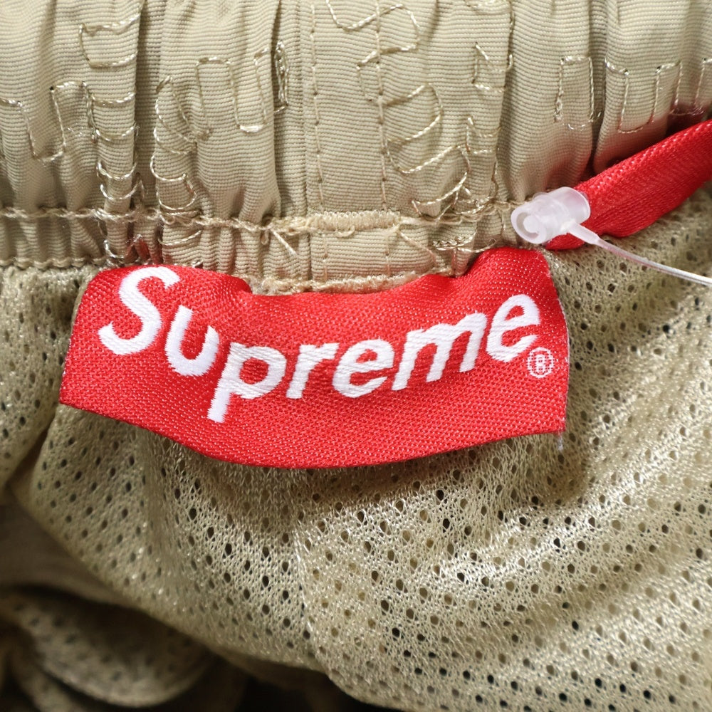 SUPREME(シュプリーム) 23SS Repeat Stitch Track Pant リピートステッチトラックパンツ ベージュ