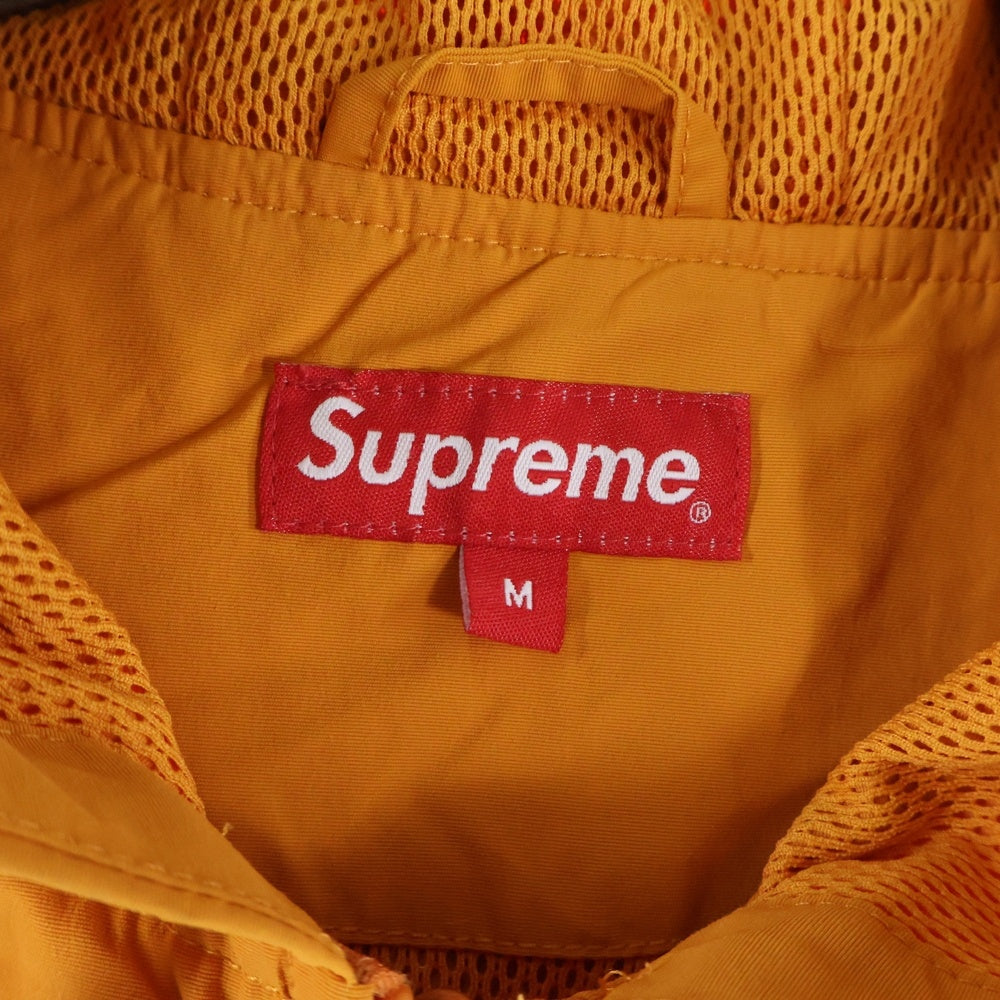 SUPREME(シュプリーム) 23SS Applique Hooded Track Jacket アップリケフーデッドトラックジャケット イエロー