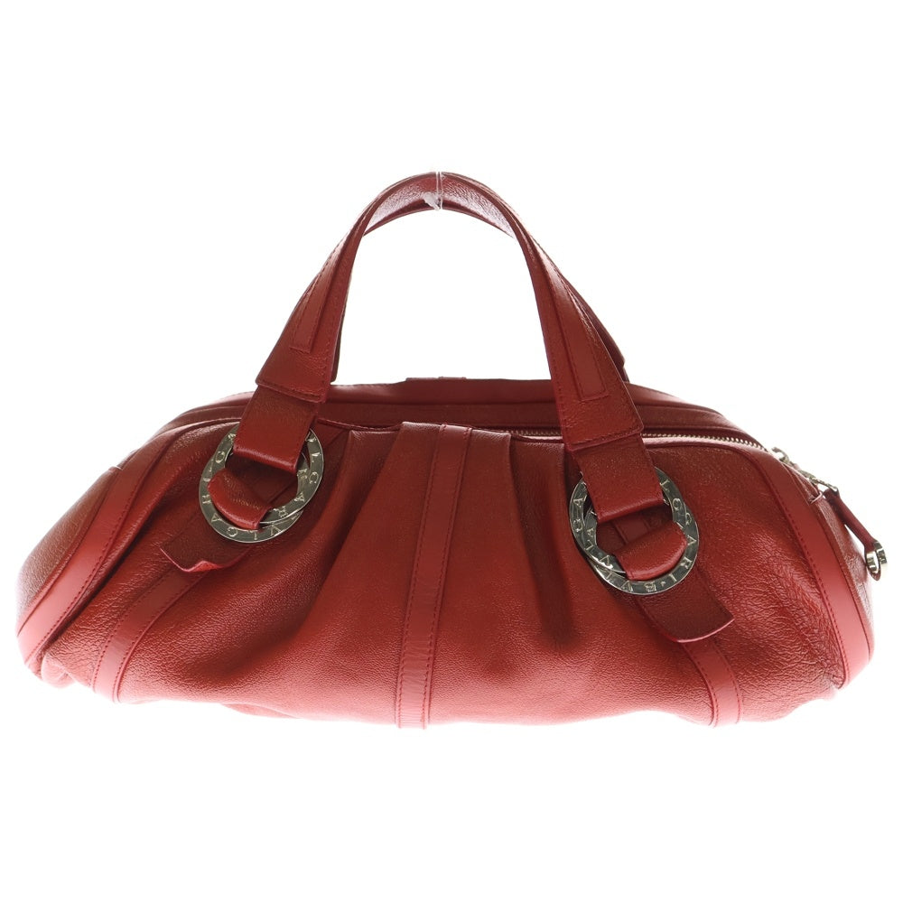 BVLGARI(ブルガリ) チャンドラ レザーハンドバッグ トートバッグ
