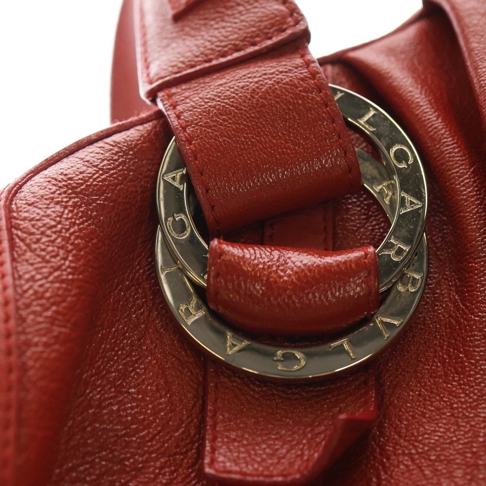 BVLGARI(ブルガリ) チャンドラ レザーハンドバッグ トートバッグ