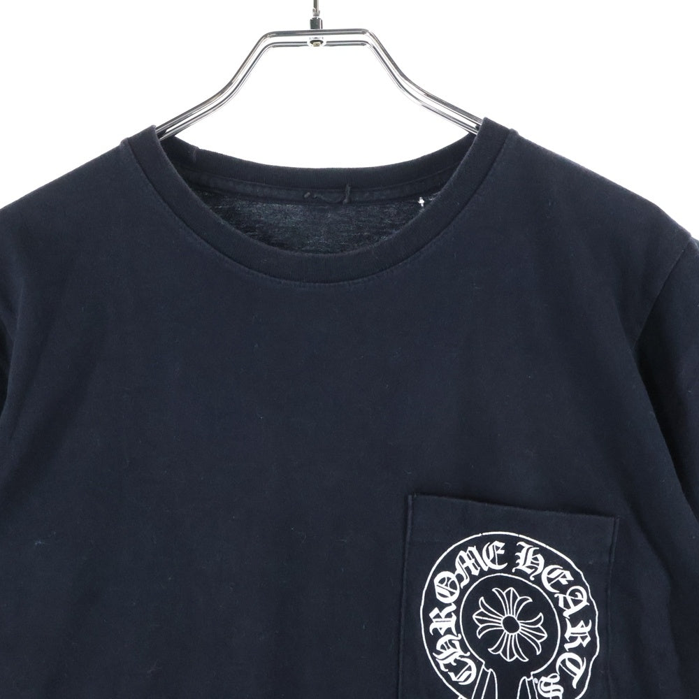 CHROME HEARTS(クロムハーツ) THE HEROES PROJECT プロジェクトヒーロー ホースシュー 半袖Tシャツ カットソー ブラック