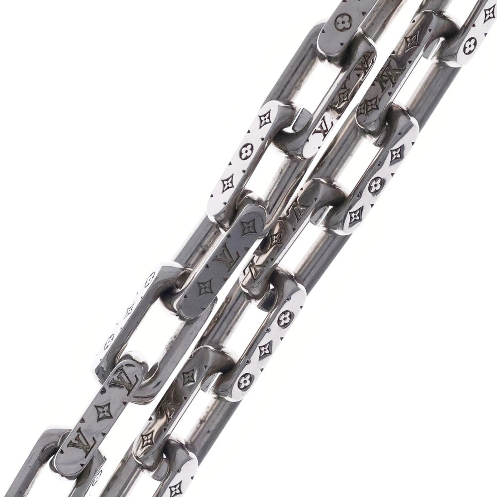 LOUIS VUITTON(ルイヴィトン) コリエ モノグラムネックレスチェーン シルバー M64196 レディース