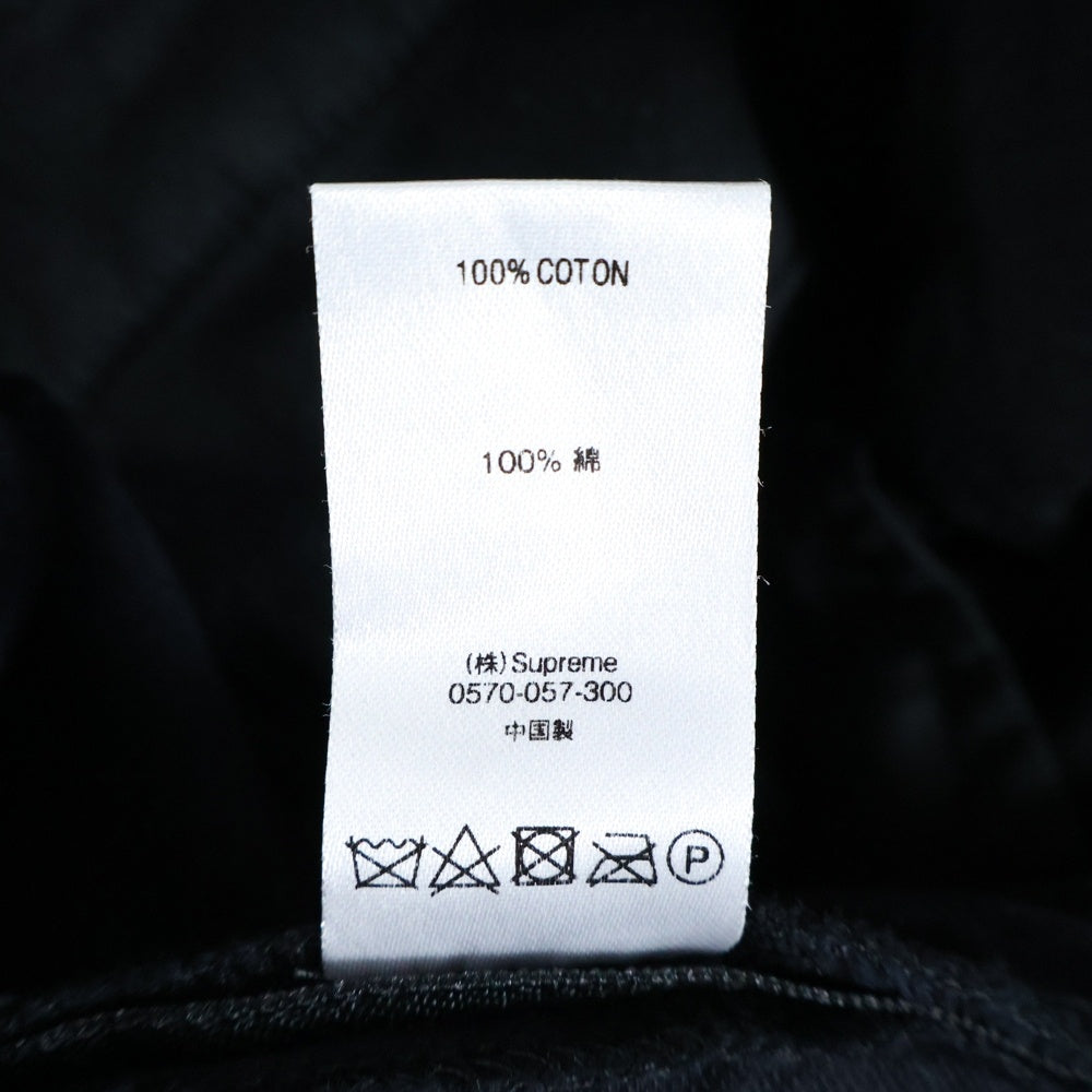 SUPREME(シュプリーム) 19SS Velvet Work Short ヴェルヴェット ワークショーツ ハーフパンツ ブラック