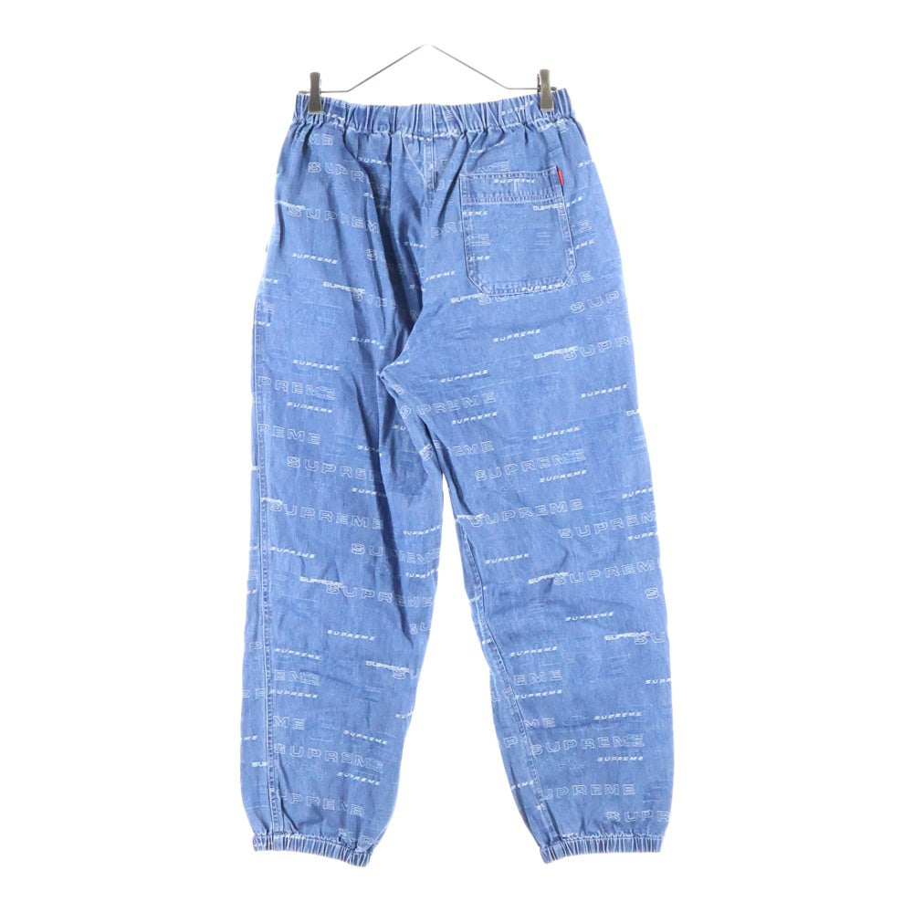 SUPREME(シュプリーム) 19AW Dimensions Logo Denim Skate Pant 総柄