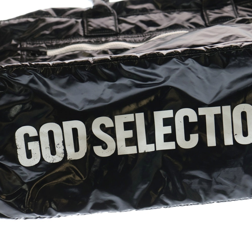GOD SELECTION XXX(ゴッドセレクショントリプルエックス) ×RAMIDUS MIRAGE TOTE BAG XL ラミダス ミラージュトートバッグXL ナイロン混合バッグ ブラック