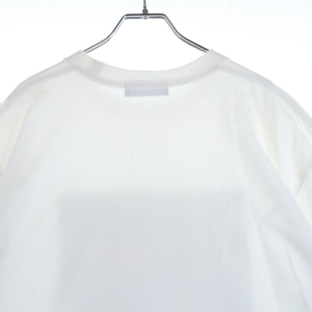 GOD SELECTION XXX(ゴッドセレクショントリプルエックス) ANGEL S/S TEE エンジェル ロゴプリント半袖Tシャツ カットソー ホワイト