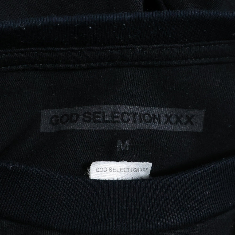 GOD SELECTION XXX(ゴッドセレクショントリプルエックス) 18AW 名古屋限定 マリリンモンロー フォトプリント半袖Tシャツ カットソー ブラック