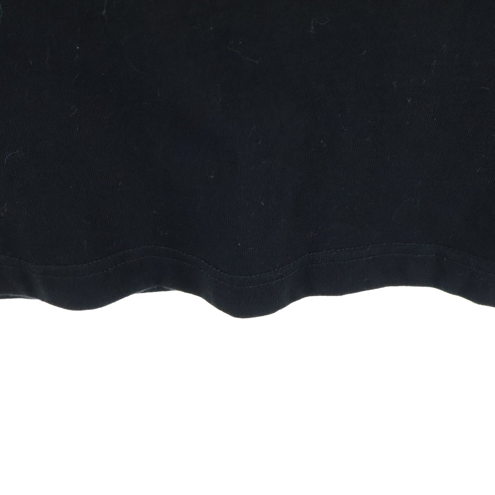 GOD SELECTION XXX(ゴッドセレクショントリプルエックス) ヘイリービーバー フォトプリント半袖Tシャツ カットソー ブラック