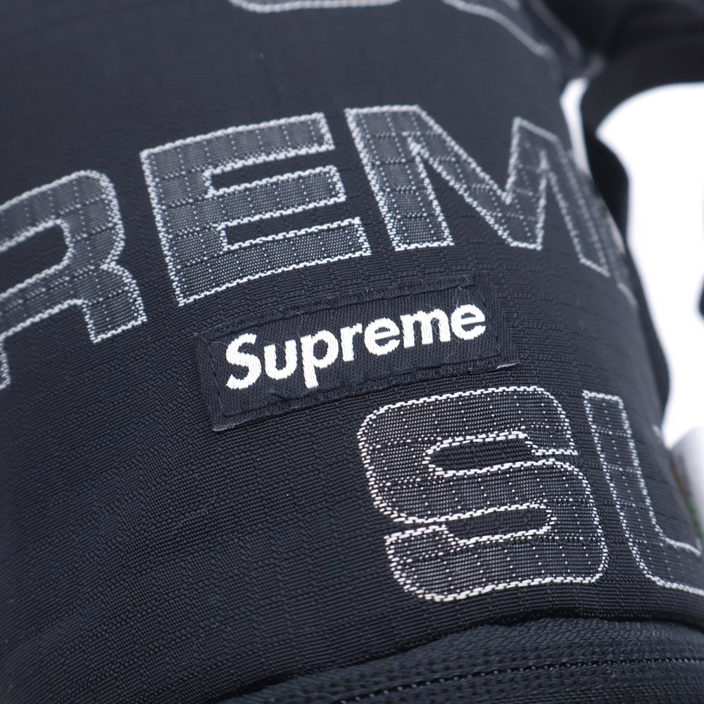 SUPREME(シュプリーム) 21AW NECK POUCH ボックスロゴ ネックポーチ ショルダーバッグ ブラック