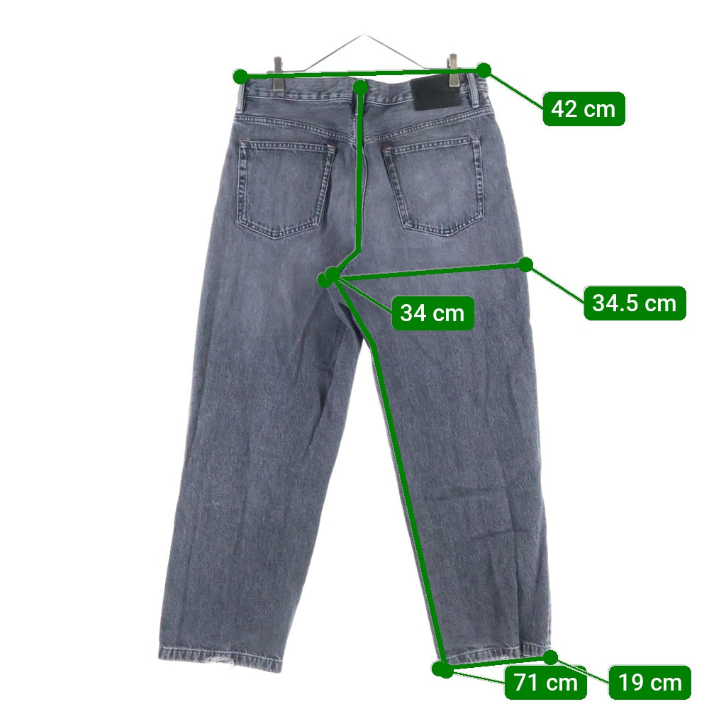 Acne Studios(アクネ ストゥディオズ) 1991 TOJ C00037 ルーズフィットジーンズ バギーデニムパンツ ブラック