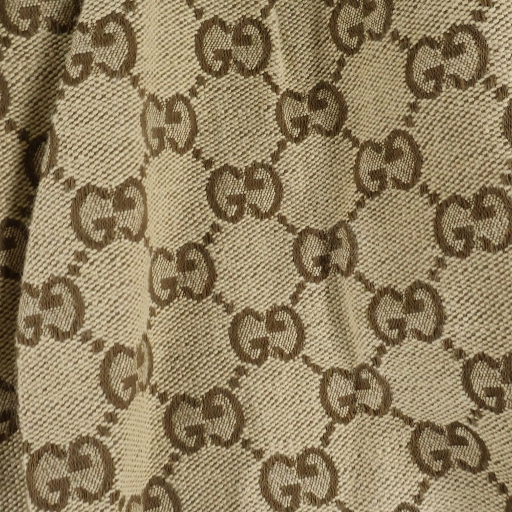 GUCCI(グッチ) GGモノグラム キャンバス ハーフパンツ ブラウン 574290 ZKU09