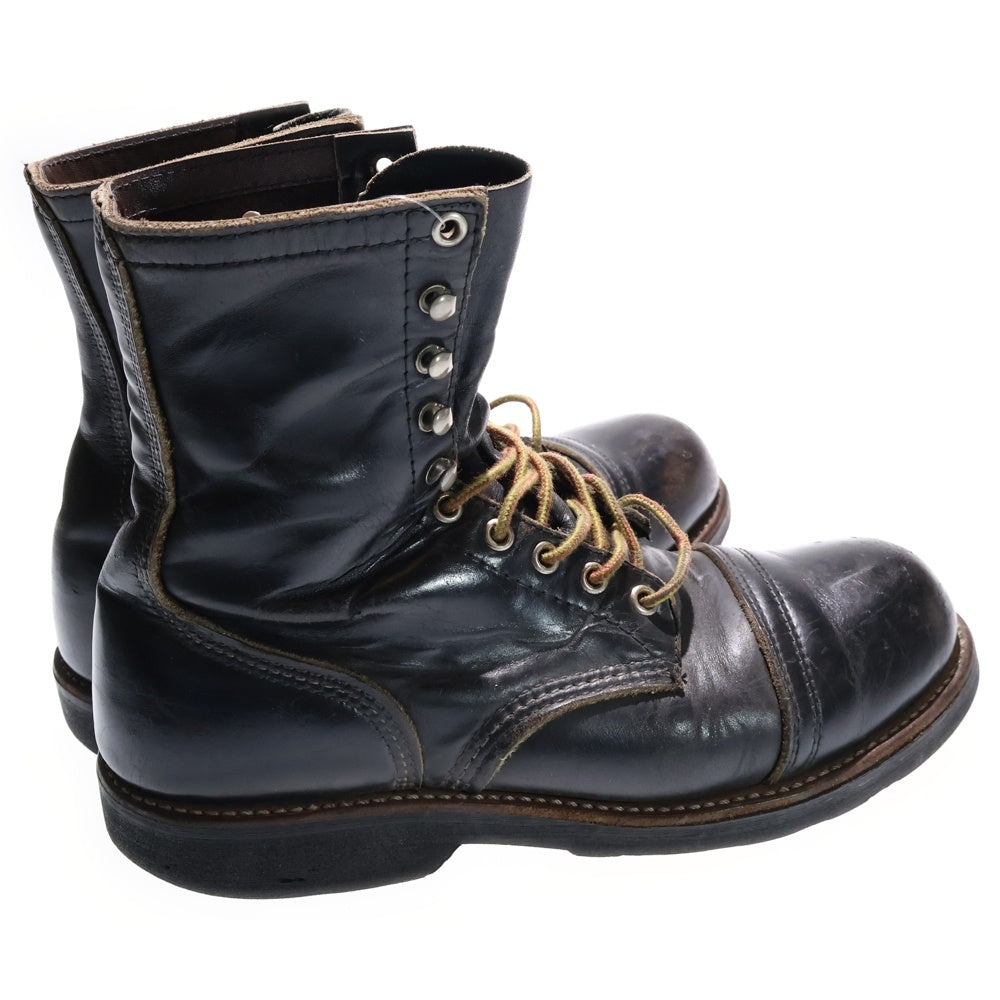 RED WING(レッド ウイング) 90S VINTAGE 90年製 USA製 ANSI Z41 PT83 ハイカット レースアップ ブーツ ブラック