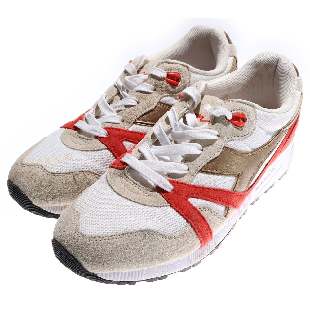 diadora(ディアドラ) N9000 メッシュローカットシューズ レッド/ホワイト US10/28cm