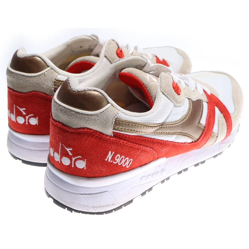 diadora(ディアドラ) N9000 メッシュローカットシューズ レッド/ホワイト US10/28cm