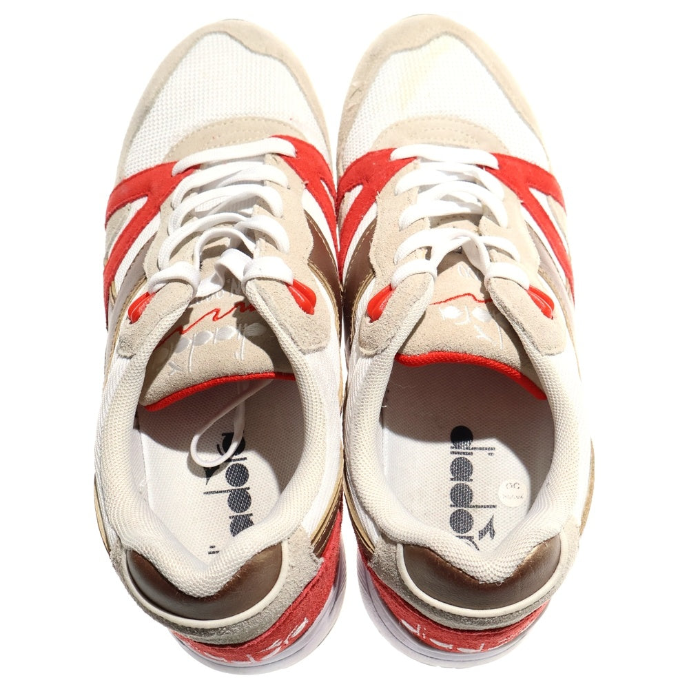 diadora(ディアドラ) N9000 メッシュローカットシューズ レッド/ホワイト US10/28cm