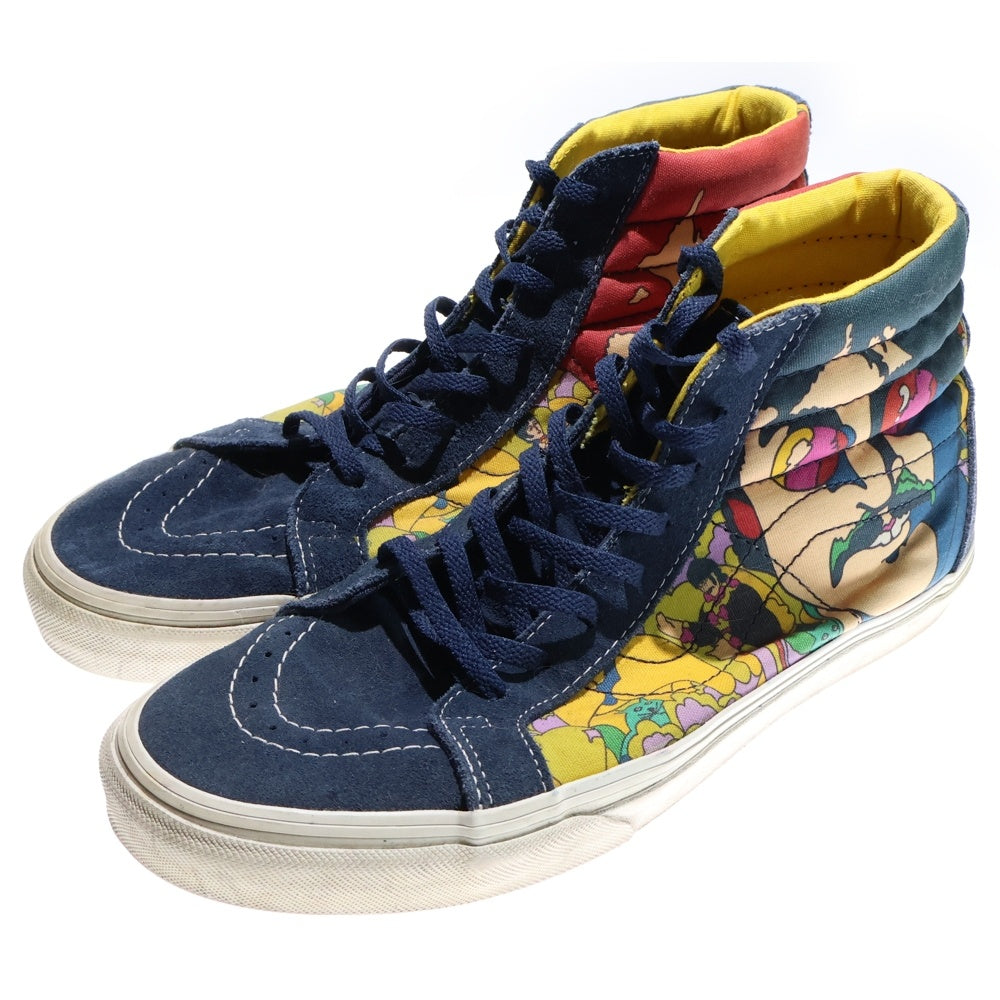 VANS(ヴァンズ) ×ビートルズ イエローサブマリン Sk8-Hi ハイカットスニーカー マルチ US10/28cm
