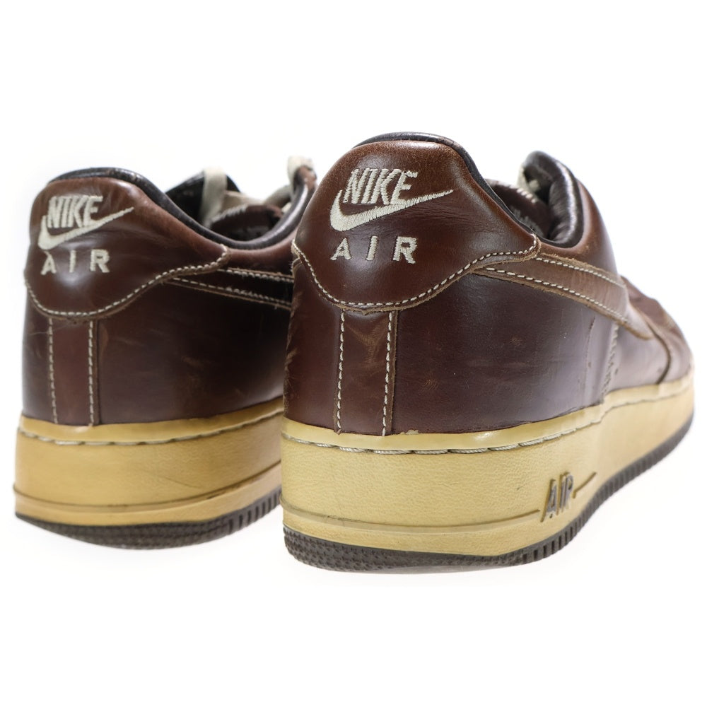 NIKE(ナイキ) 【観賞用2004年製】 AIR FORCE 1 LOW PRM 309096-211 エアフォース 1 プレミアム ローカットスニーカー ブラウン US10/28cm