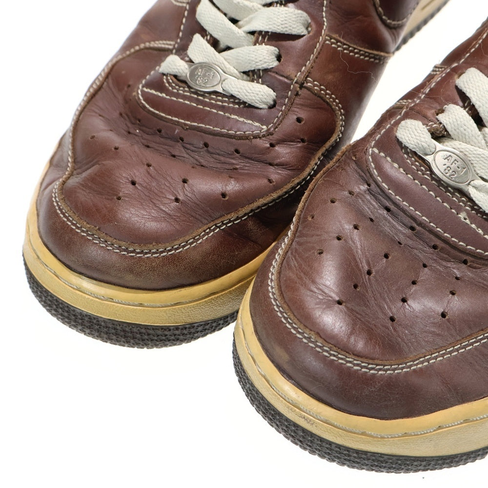 NIKE(ナイキ) 【観賞用2004年製】 AIR FORCE 1 LOW PRM 309096-211 エアフォース 1 プレミアム ローカットスニーカー ブラウン US10/28cm