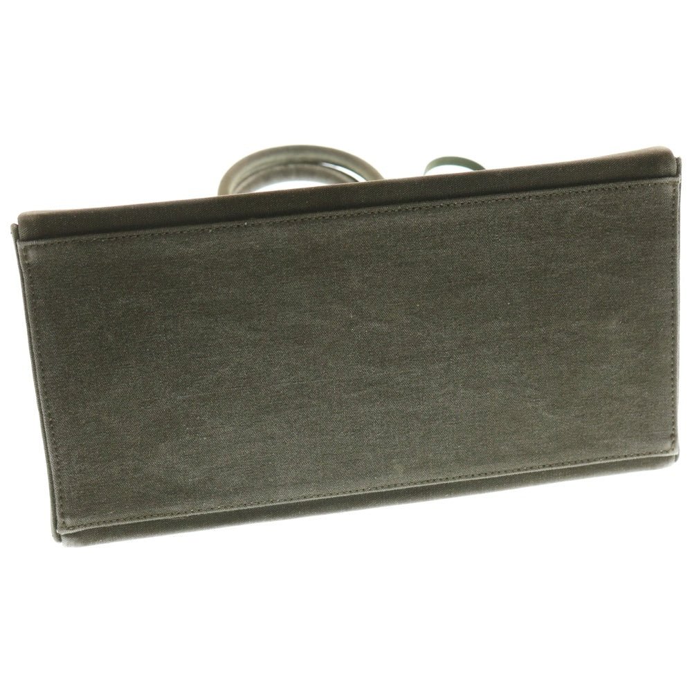 READY MADE(レディメイド) SHOPPING BAG 35 ショッピングバッグ ヴィンテージコットン ハンドバッグ トートバッグ カーキ