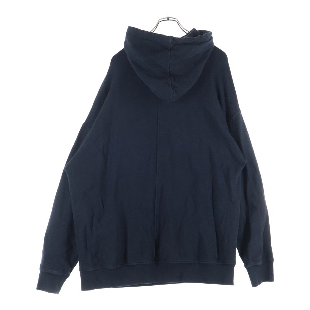 Rick Owens(リックオウエンス) 22SS ×Champion TOMMYH HOODIE チャンピオン トミーフーディー デザインスウェットパーカー ブラック CM01B7925ーCHFE