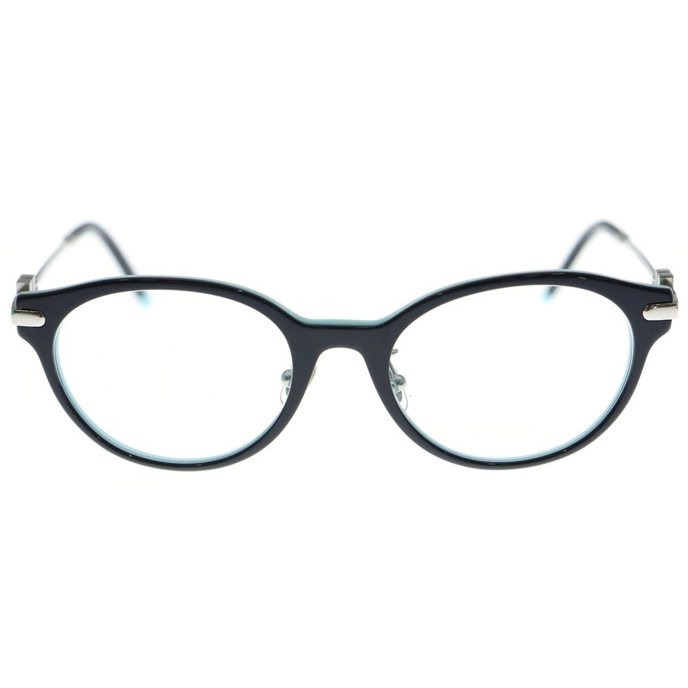 TIFFANY & Co.(ティファニー) Tデザイン シェル ラウンド サングラス メガネ アイウェア ブラック/ブルー TF2218-D レディース