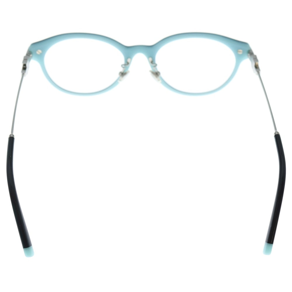 TIFFANY & Co.(ティファニー) Tデザイン シェル ラウンド サングラス メガネ アイウェア ブラック/ブルー TF2218-D レディース