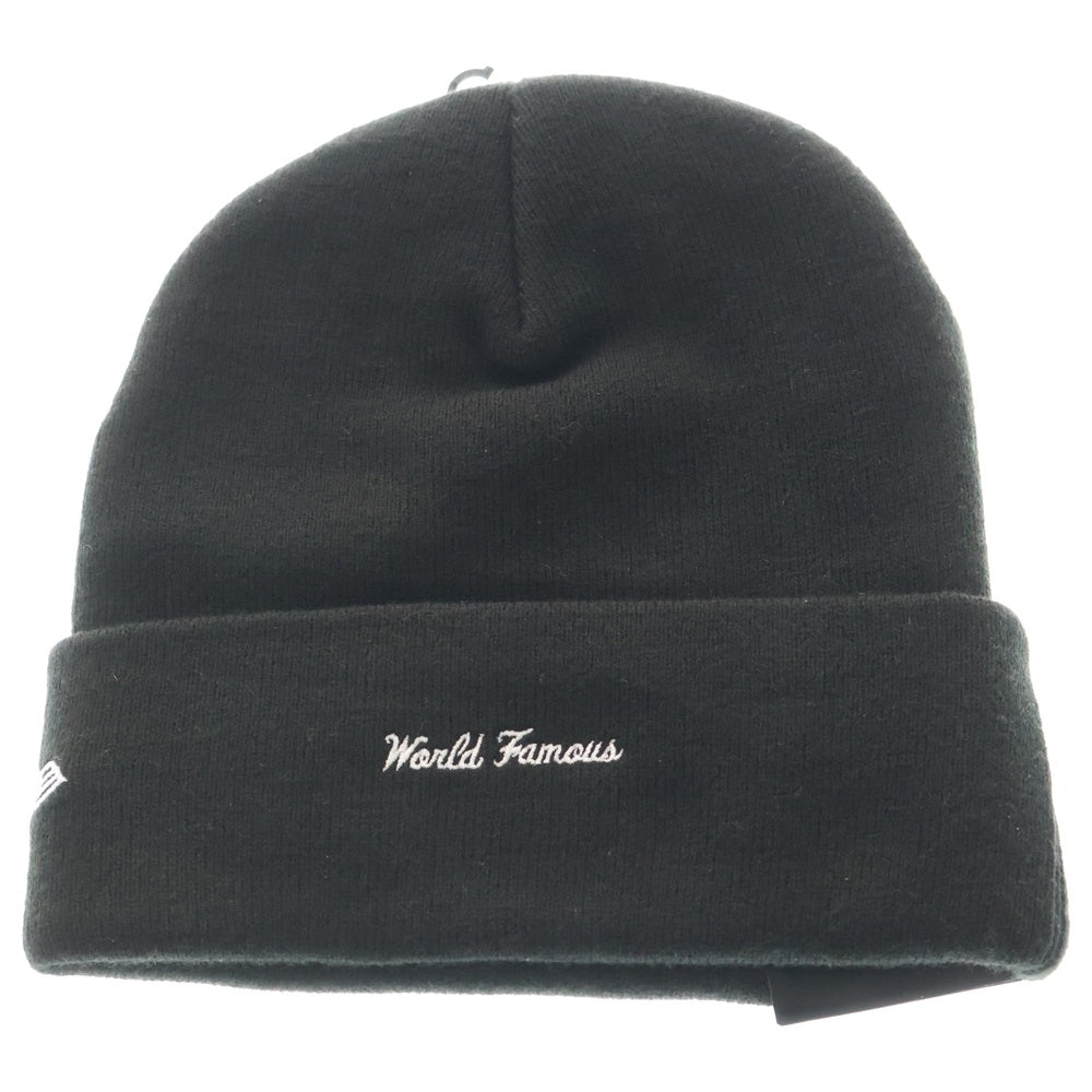 SUPREME(シュプリーム) 25AW ×New Era Box Logo Beanie ニューエラ ボックスロゴ ビーニー ニット帽 ブラック