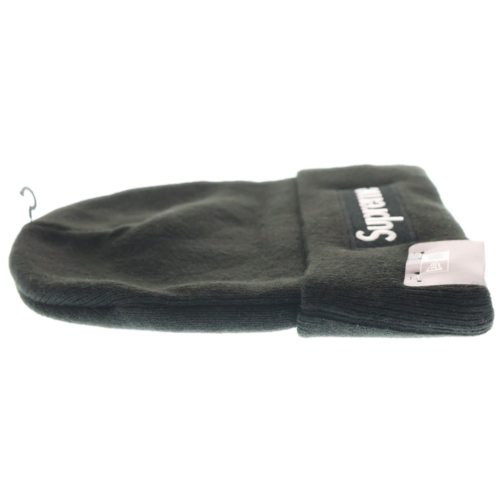 SUPREME(シュプリーム) 25AW ×New Era Box Logo Beanie ニューエラ ボックスロゴ ビーニー ニット帽 ブラック