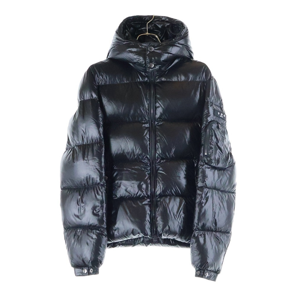 TATRAS(タトラス) 22AW BELBO ベルボ フーデッド ダウンジャケット ブラック MTAT22A4562-D