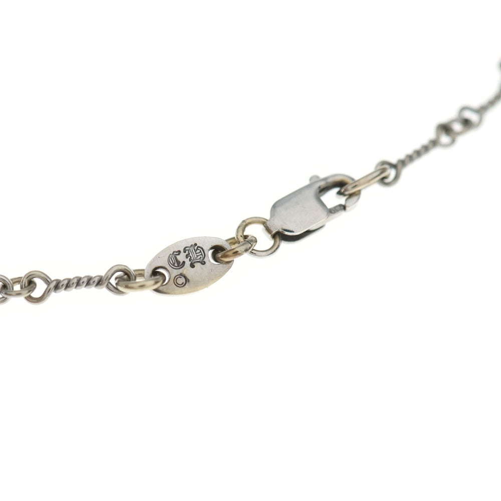 CHROME HEARTS(クロムハーツ) 18KWG NECKCHAIN T20 ツイストチェーンネックレス 20inch ホワイトゴールド BCA003