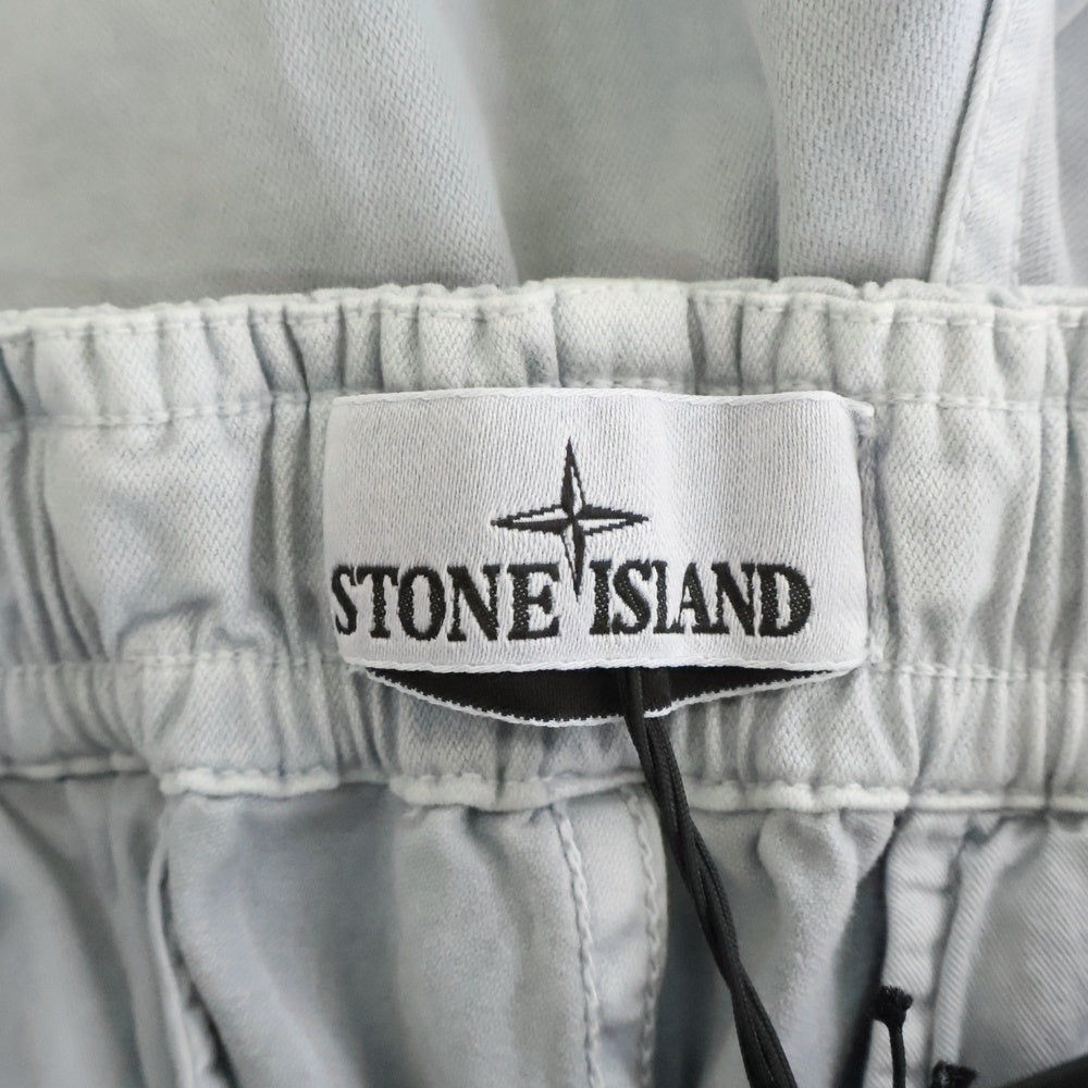 STONE ISLAND(ストーンアイランド) STRETCH ORGANIC BROKEN TWILL COTTON OLD EFFECT ストレッチオーガニックブロークンツイルコットンオールドエフェクトパンツ K2S153100036S00L1