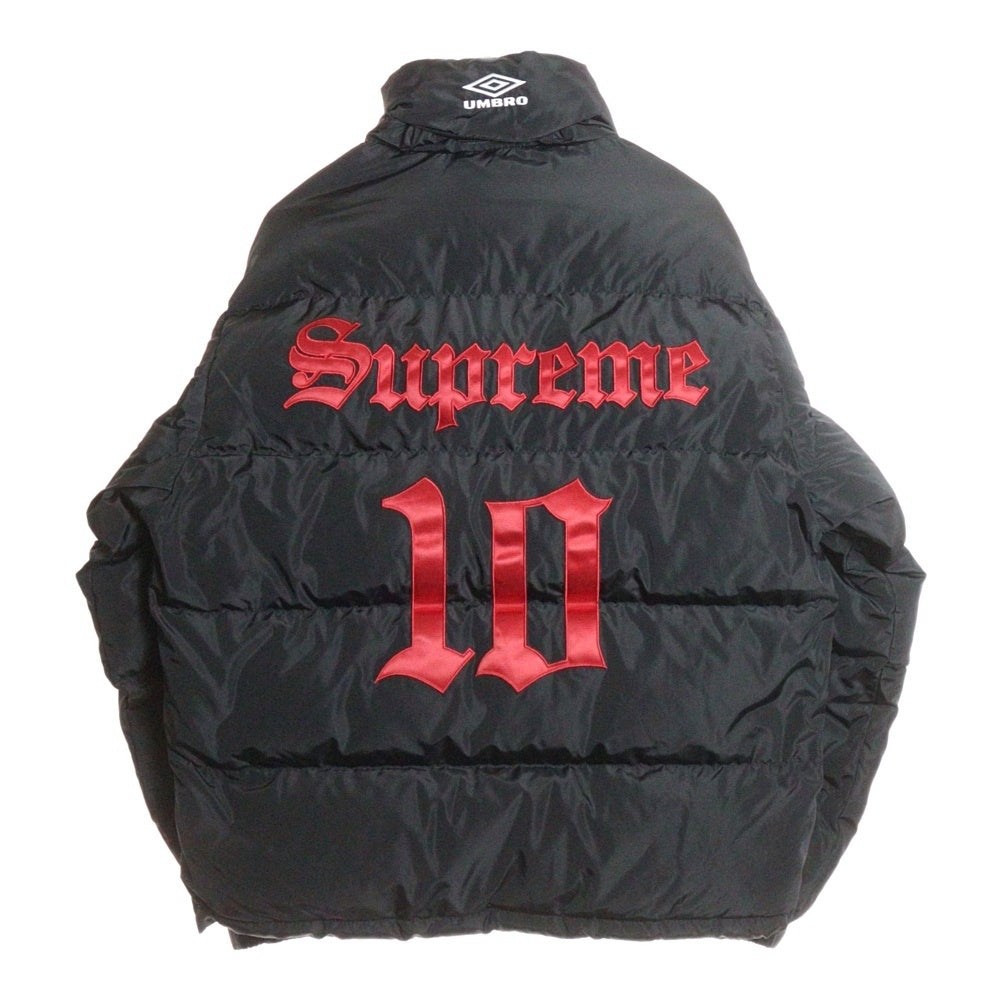 SUPREME(シュプリーム) 25AW × Umbro Down Puffer Jacket アンブロ ダウン パファージャケット ブラック