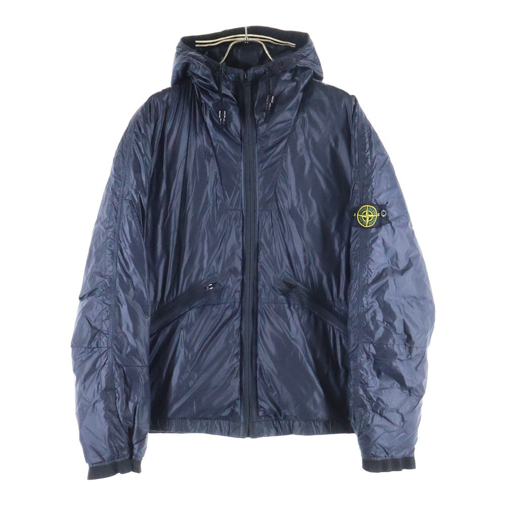 STONE ISLAND(ストーンアイランド) Mesh Badge Down Puffer Jacket メッシュパッチ ナイロン ダウンジャケット ネイビー49154Y28