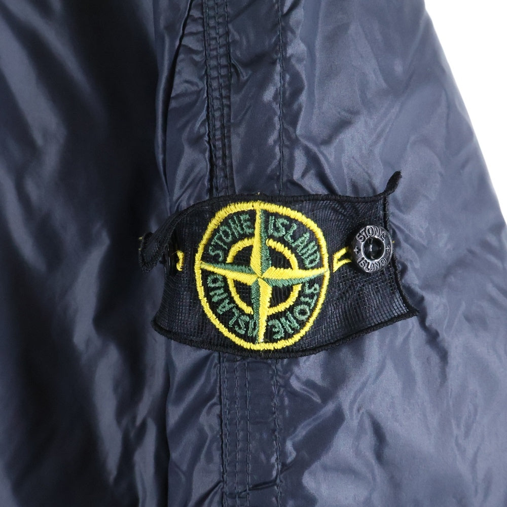 STONE ISLAND(ストーンアイランド) Mesh Badge Down Puffer Jacket メッシュパッチ ナイロン ダウンジャケット ネイビー49154Y28