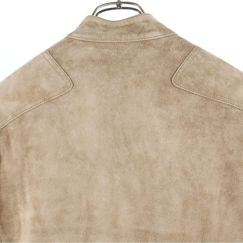 Sacai(サカイ) 16SS カウハイドスウェードライダースジャケット レザージャケット ベージュ 16-01068M