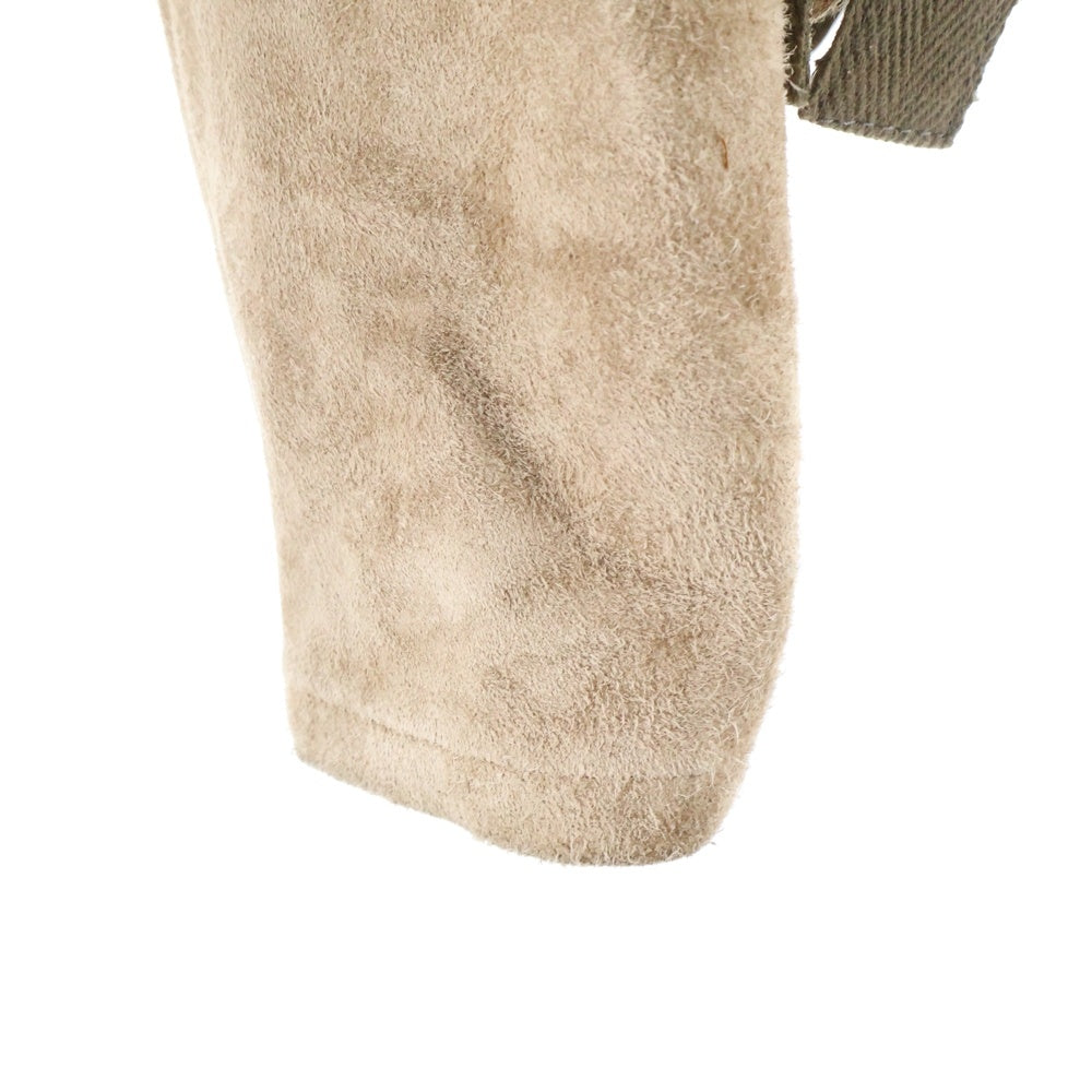 Sacai(サカイ) 16SS カウハイドスウェードライダースジャケット レザージャケット ベージュ 16-01068M