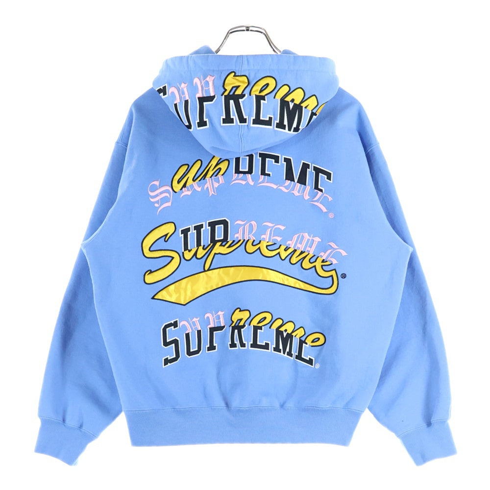 SUPREME(シュプリーム) 25AW Multi Logos Hooded Sweatshirt マルチロゴ スウェットプルオーバーパーカー ライトブルー