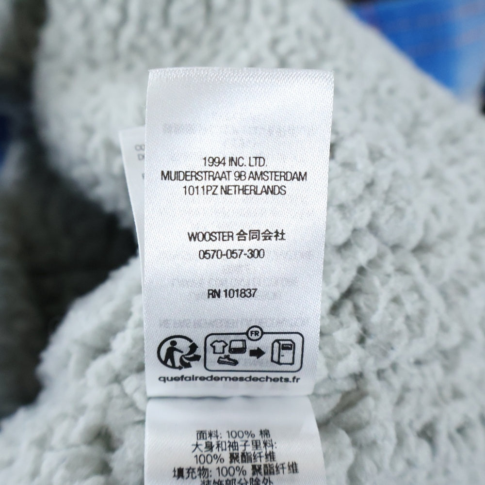 SUPREME(シュプリーム) 23AW Lined Flannel Snap バックロゴ刺繍 裏地
