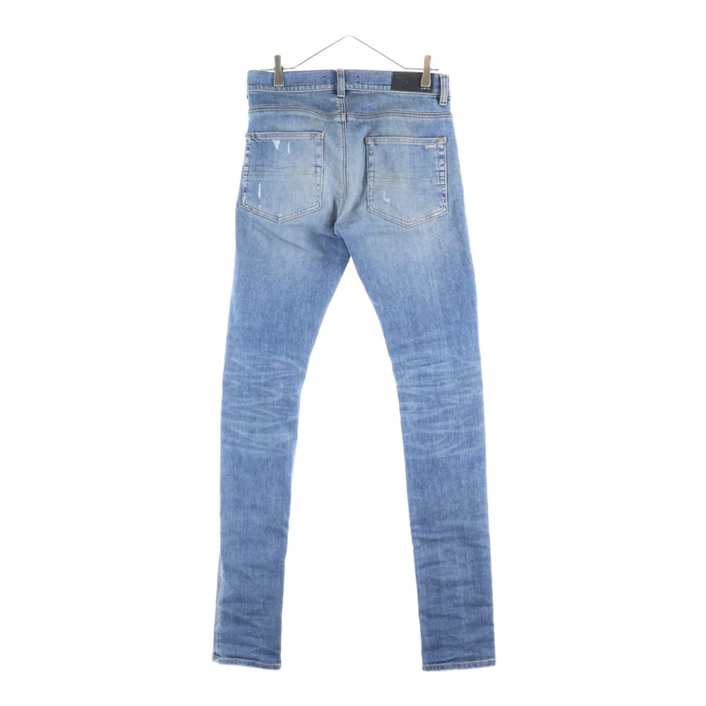 AMIRI(アミリ) MX1 JEANS バンダナ ダメージ加工 スキニー デニムパンツ インディゴ