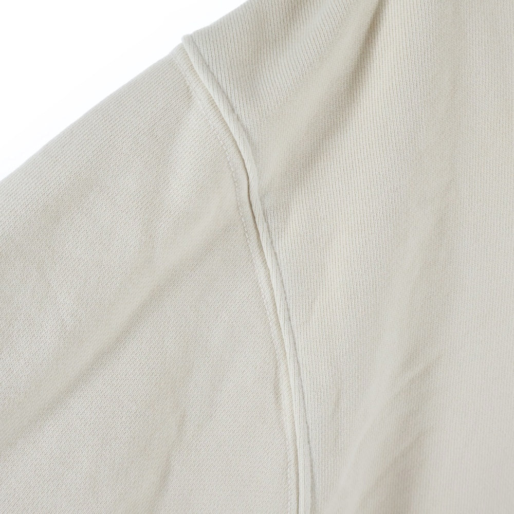 STAMPD(スタンプド) ロゴプリントプルオーバーパーカー フーディー アイボリー