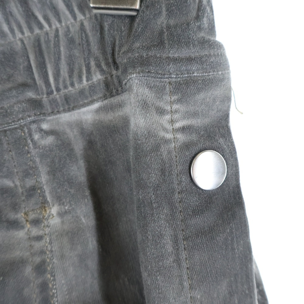 DRKSHDW(ダークシャドウ) 24SS PUSHER PANTS ドローコード プッシャーパンツ グレー DU01D1393-SCF