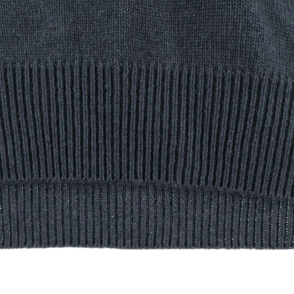 BALENCIAGA(バレンシアガ) 21AW ロゴ刺繍 スポーティー エンブレム カシミヤ ニット セーター 675276 T4121 グレー