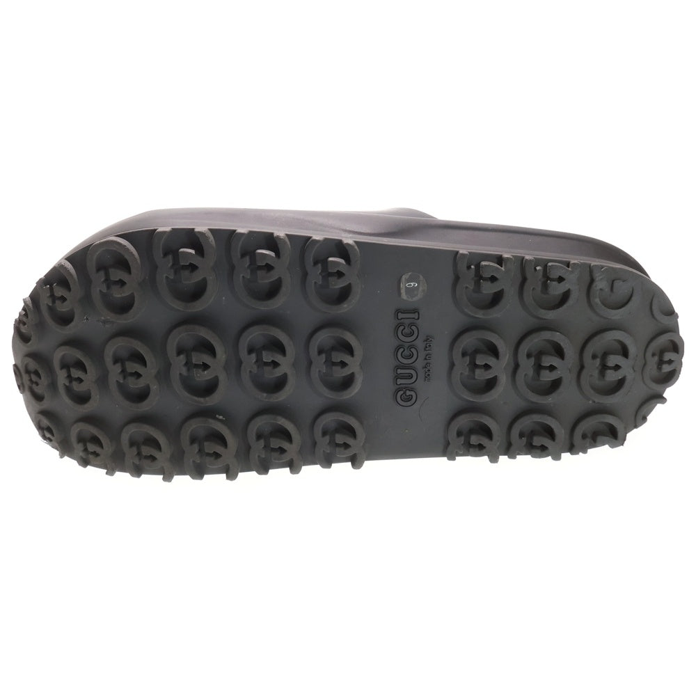 GUCCI(グッチ) インターロッキング Gスライド サンダル ブラック 692380