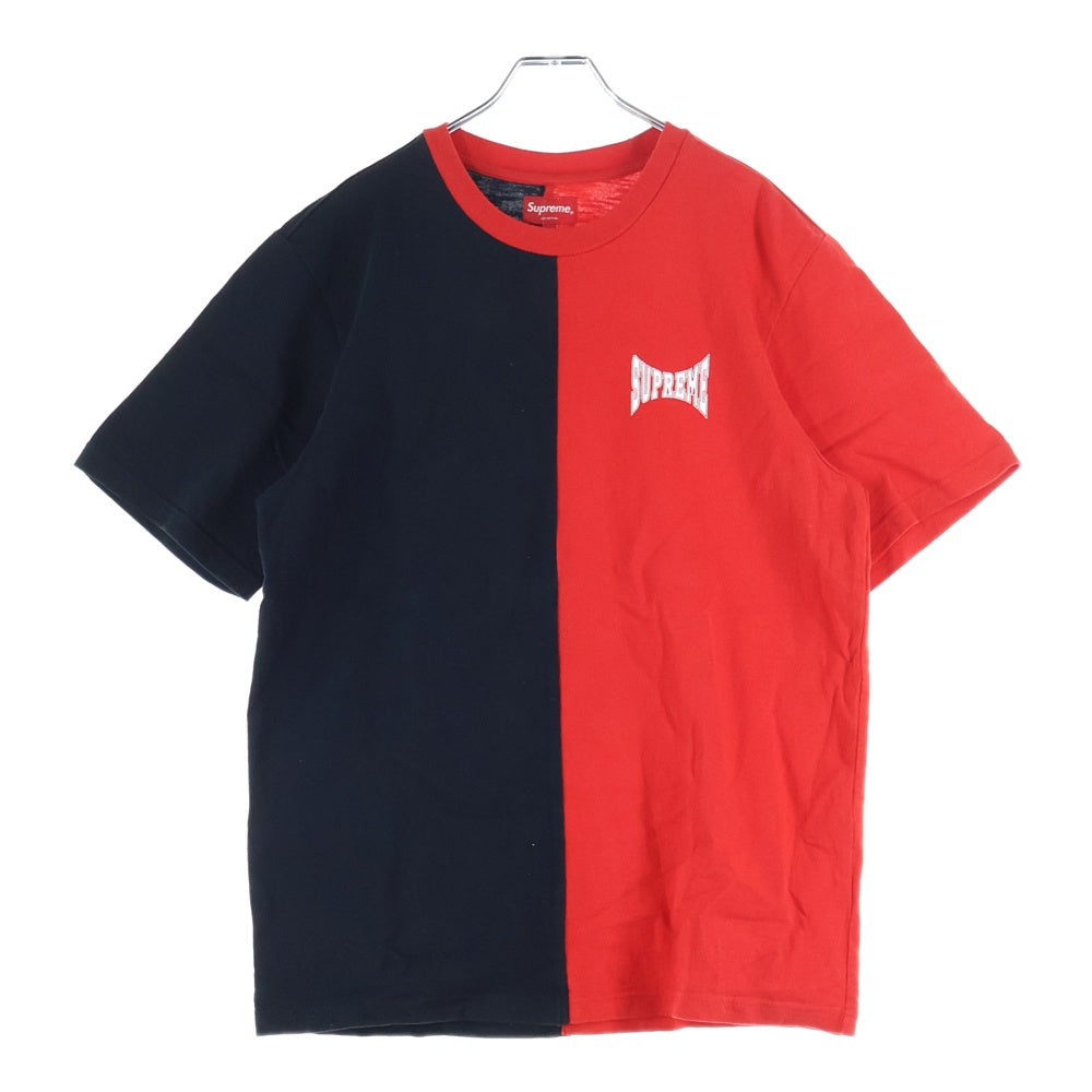 SUPREME(シュプリーム) 19AW Split S/S Top スプリット 半袖Tシャツ カットソー ブラック/レッド
