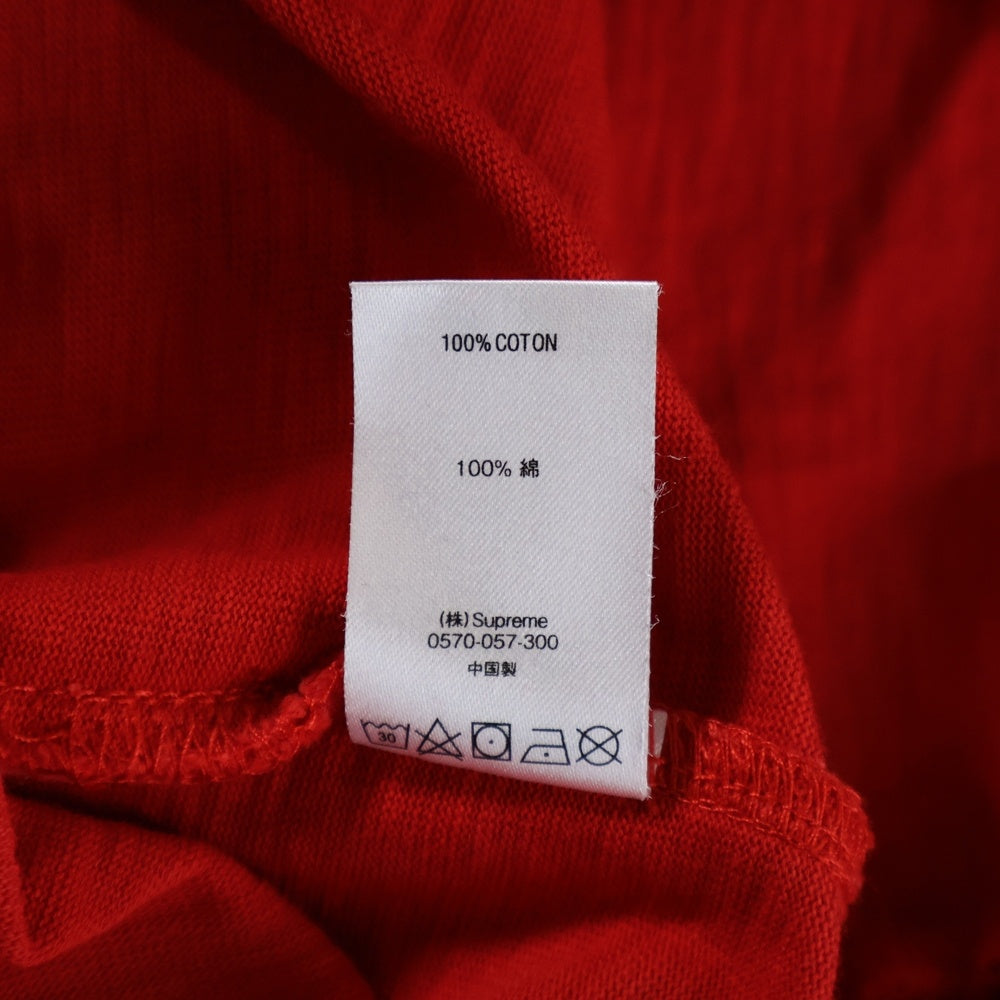 SUPREME(シュプリーム) 19AW Split S/S Top スプリット 半袖Tシャツ カットソー ブラック/レッド
