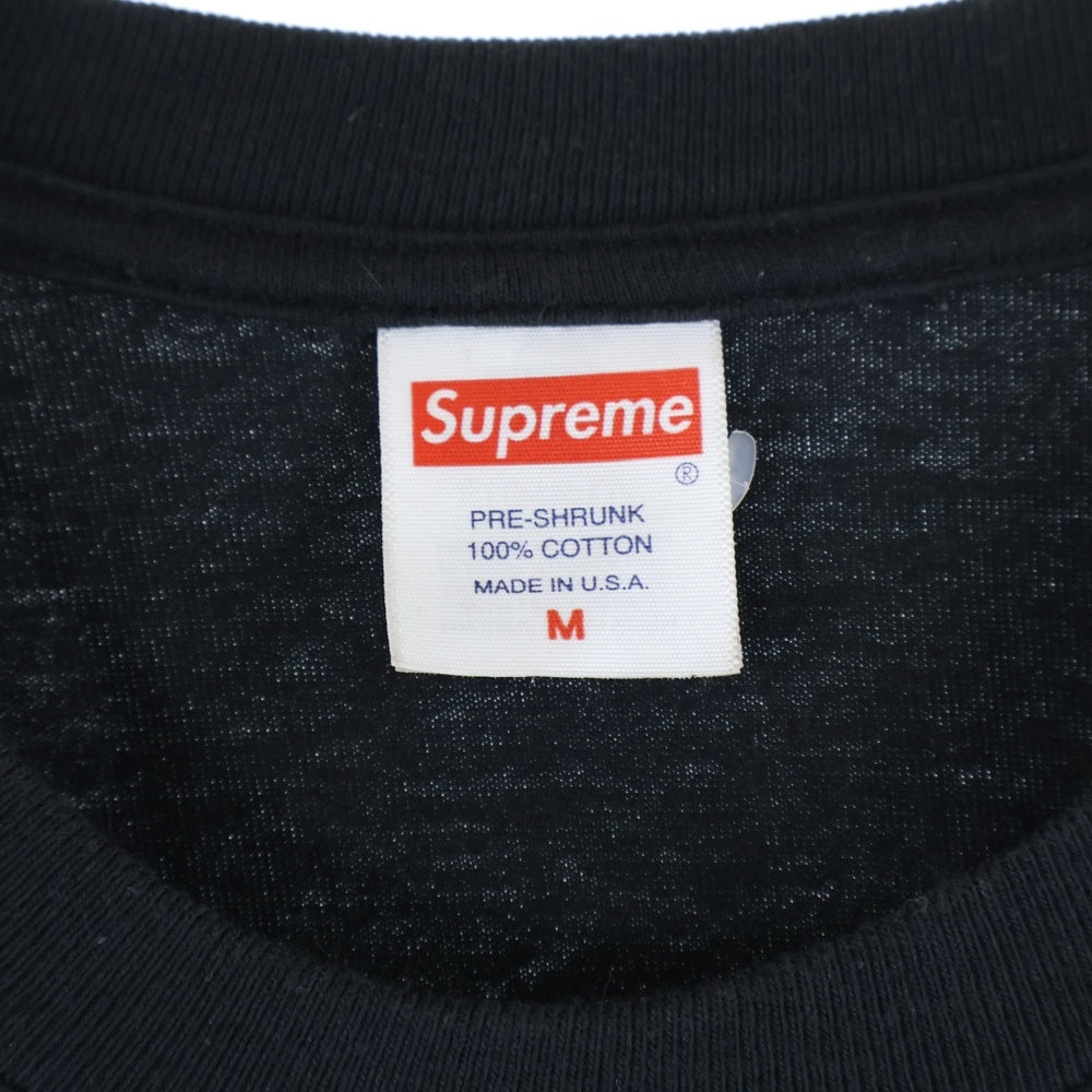 SUPREME(シュプリーム) 23AW Skeleton Tee スケルトン 半袖Tシャツ カットソー ブラック